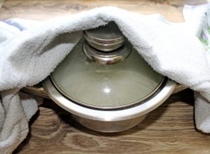 Рисовая каша с кокосовой стружкой и сгущенным молоком