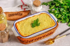 Рыбная запеканка как в детском саду