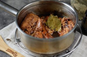 Сало в соевом соусе