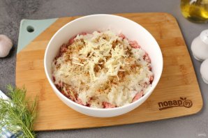 Сибирские пельмени с чесноком