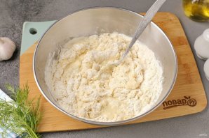 Сибирские пельмени с чесноком