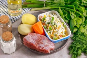 Суп из говядины с сельдереем