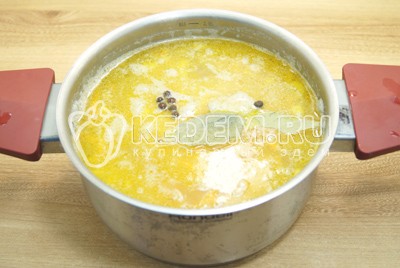 Суп из консервов горбуши