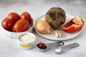 Свекольно-томатный суп