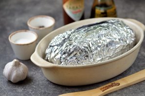 Свиной ошеек запечённый в остром маринаде Свиной ошеек запечённый в остром маринаде