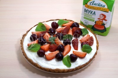 Тарт со свежими ягодами Тарт со свежими ягодами