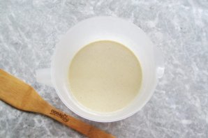 Тонкие блины с припеком из яиц и зеленого лука