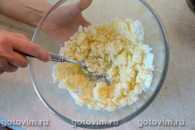 Творожный кекс с клубникой Творожный кекс с клубникой