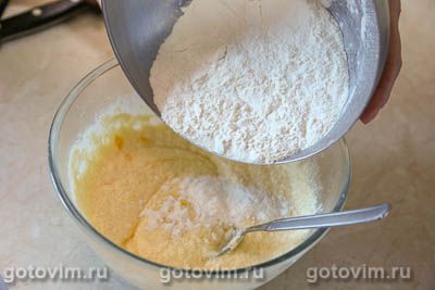 Творожный кекс с клубникой Творожный кекс с клубникой