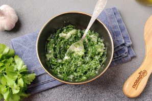 Ароматные чесночные лепёшки