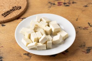 Хрустящий тофу в кунжуте Хрустящий тофу в кунжуте