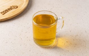 Яблочно-банановый смузи с зеленым чаем