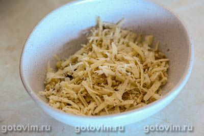 Кабачки запеченные с грецкими орехами и сыром