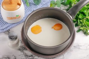 Какао с яичным желтком