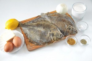 Камбала в сливках