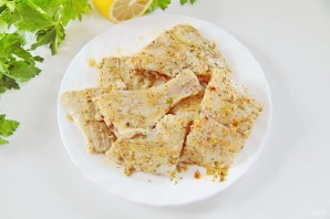 Камбала в сливках