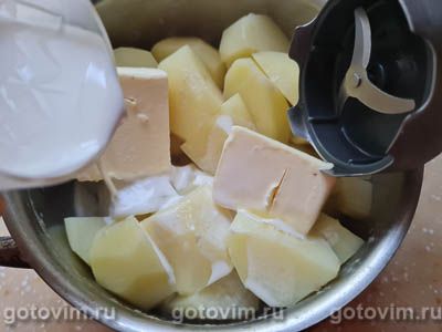 Картофельное пюре с хрустящей корочкой, запеченное в духовке Картофельное пюре с хрустящей корочкой, запеченное в духовке