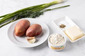 Картофельные вафли с сыром