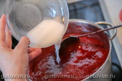 Клубничное повидло с крахмалом Клубничное повидло с крахмалом