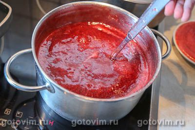 Клубничное повидло с крахмалом Клубничное повидло с крахмалом