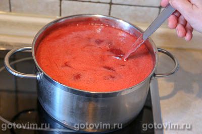 Клубничное повидло с крахмалом Клубничное повидло с крахмалом