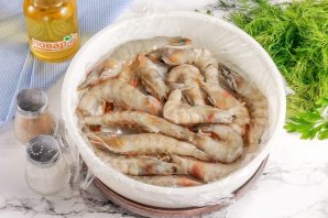 Креветки в пароварке