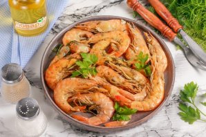 Креветки в пароварке