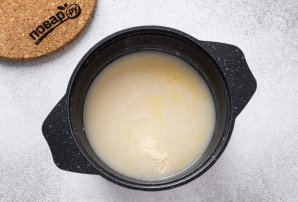 Кукурузная каша с манкой Кукурузная каша с манкой