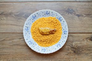 Куриные нагетсы в кукурузной панировке в духовке