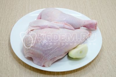 Куриный суп с пшеном