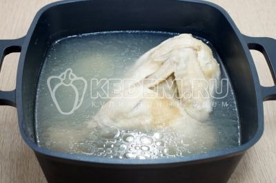 Куриный суп с пшеном