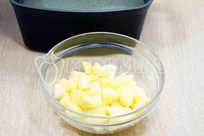 Куриный суп с пшеном