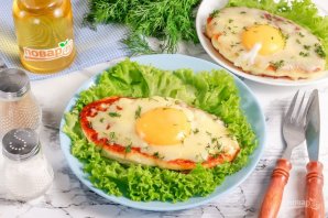 Ленивый творожный хачапури по-аджарски на сковороде