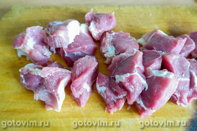 Макароны со свининой и баклажанами Макароны со свининой и баклажанами