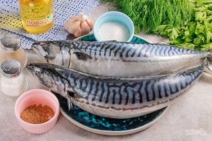 Малосольная пряная скумбрия "Мурманское сало"