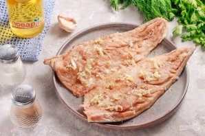 Малосольная пряная скумбрия "Мурманское сало"