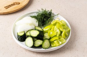 Маринованное овощное ассорти