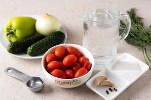 Маринованное овощное ассорти