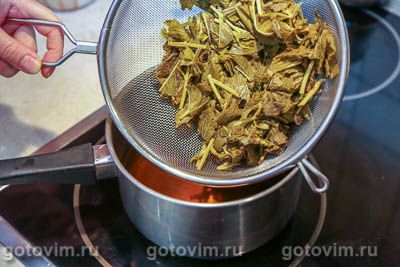 Мятный сироп