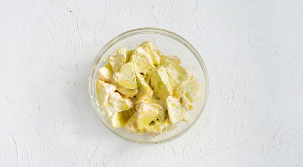 Патиссоны, жаренные с чесноком на сковороде, пошаговый рецепт с фото