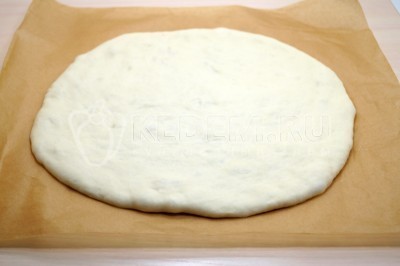 Пицца с кабачками и курицей Пицца с кабачками и курицей