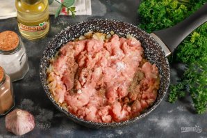 Пирог с мясом из теста "Фило"