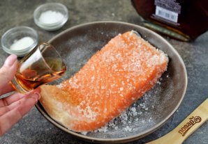 «Пьяный» лосось «Пьяный» лосось