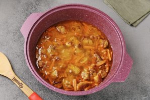 Плов с булгуром и жареной вермишелью