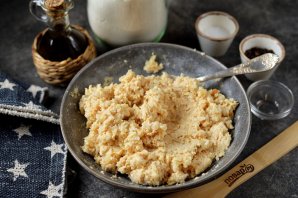 Рисовые оладьи с куриным филе Рисовые оладьи с куриным филе