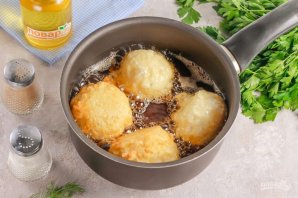 Рисовые шарики с креветками и творожным сыром