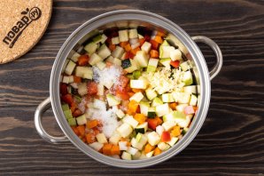 Салат "Кубик" на зиму