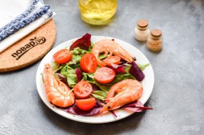 Салат с красной икрой