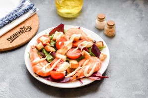 Салат с красной икрой