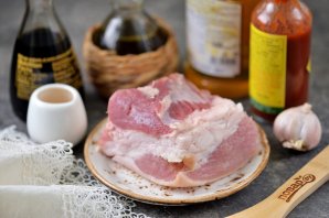 Сало по-китайски в соевом соусе Сало по-китайски в соевом соусе